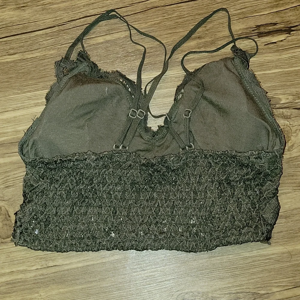Bralette/ARMY GREEN Size M - Picture 2 of 3